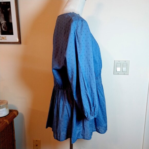 NWTS LANE BRYANT SIZE 16 EMBROIDERED BLOUSE - Picture 3 of 10